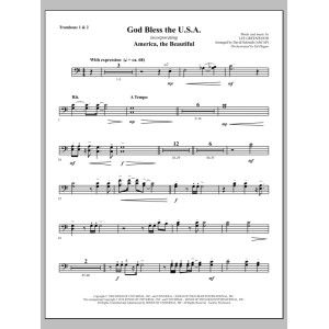 God Bless The U.S.A. - Trombone 1 & 2