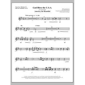 God Bless The U.S.A. - Tenor Sax/BariTC (sub Tbn 1-2)