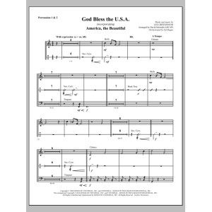 God Bless The U.S.A. - Percussion 1 & 2
