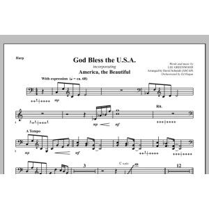 God Bless The U.S.A. - Harp