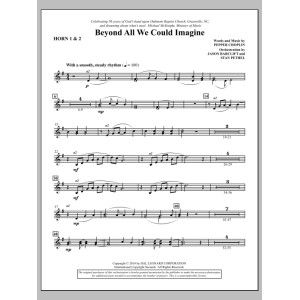 Beyond All We Could Imagine - F Horn 1 & 2