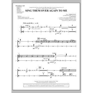 Sing Them Over Again to Me - Percussion 1-3