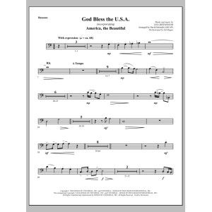 God Bless The U.S.A. - Bassoon