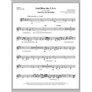 God Bless The U.S.A. - Clarinet (sub Viola)