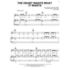 The Heart Wants What It Wants