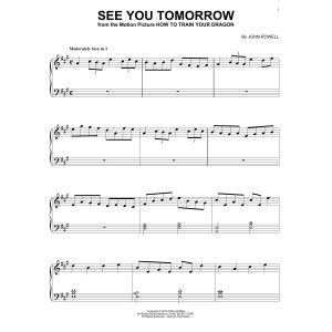See You Tomorrow (from How to Train Your Dragon)