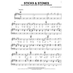 Sticks & Stones (from How to Train Your Dragon)