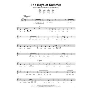 The Boys Of Summer