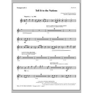 Tell It to the Nations - Bb Trumpet 1