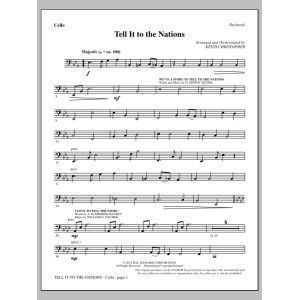 Tell It to the Nations - Cello