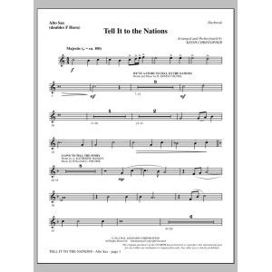 Tell It to the Nations - Alto Sax (sub. Horn)