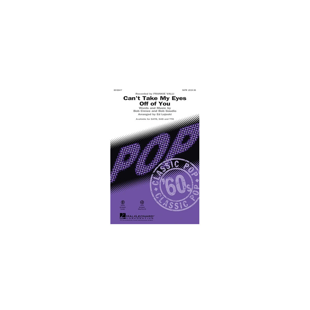 Can't Take My Eyes Off Of You (from Jersey Boys) (arr. Ed Lojeski) - Bb Trumpet 2
