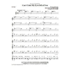 Can’t Take My Eyes Off Of You (aus Jersey Boys) (arr. Ed Lojeski) - Gitarre