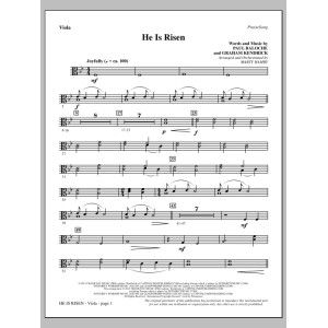 He Is Risen - Viola