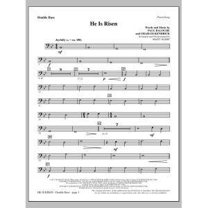 He Is Risen - Double Bass