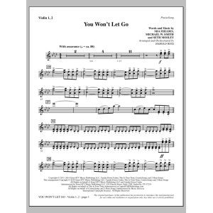 You Won't Let Go - Violin 1, 2
