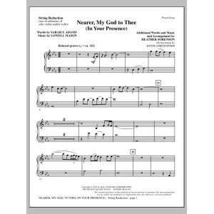 Nearer, My God, to Thee - Keyboard String Reduction