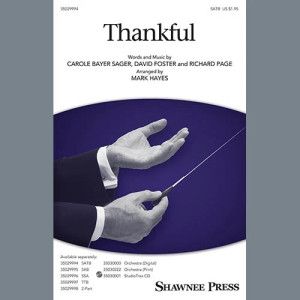 Thankful (arr. Mark Hayes) - Full Score