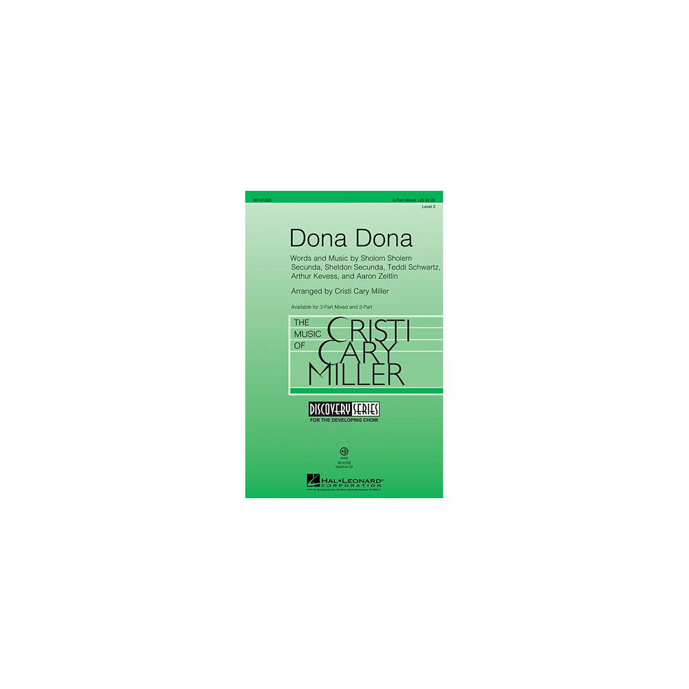 Dona Dona (arr. Cristi Cary Miller)