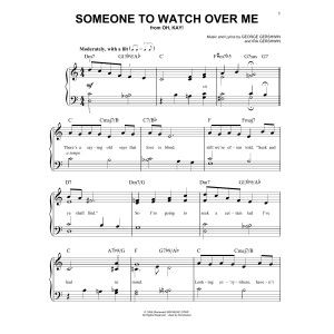 Someone To Watch Over Me