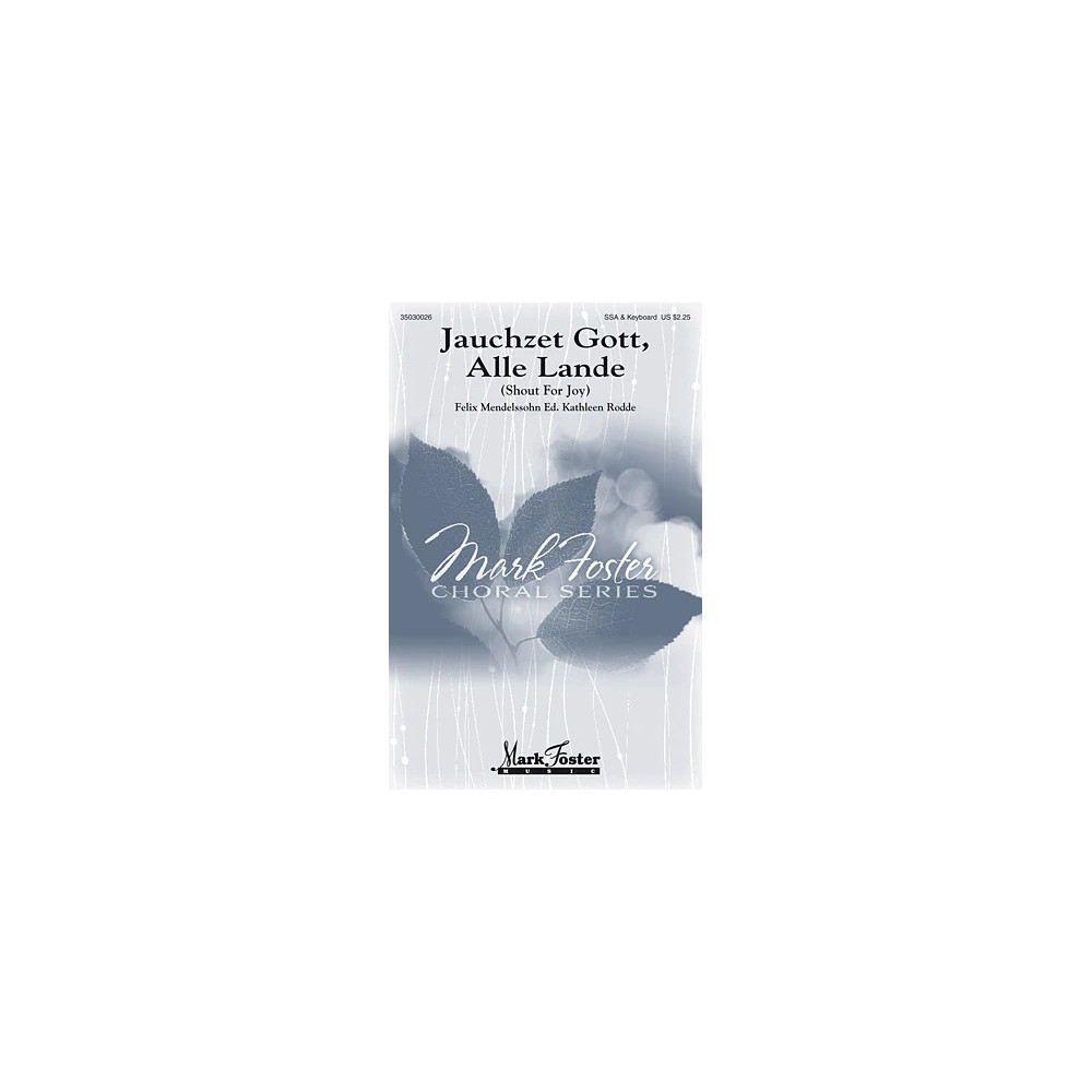 Jauchzet Gott, Alle Lande