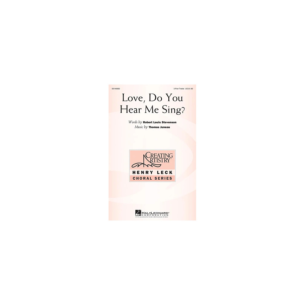 Love, Do You Hear Me Sing?