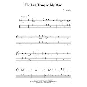 The Last Thing On My Mind