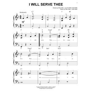 I Will Serve Thee