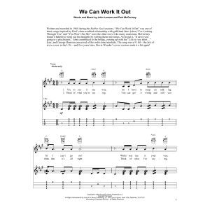 We Can Work It Out