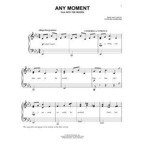 Any Moment - Part I (from Into The Woods)