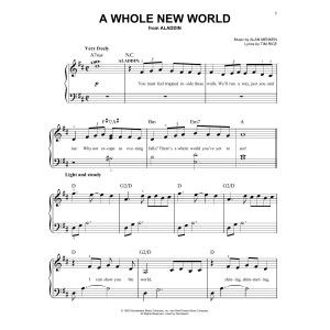 A Whole New World (from Aladdin: The Broadway Musical)