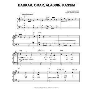 Babkak, Omar, Aladdin, Kassim (from Aladdin: The Broadway Musical)