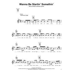 Wanna Be Startin' Somethin'
