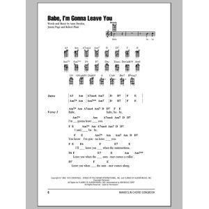 Babe, I''m Gonna Leave You