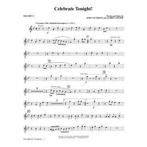 Celebrate Tonight! - Trumpet 1