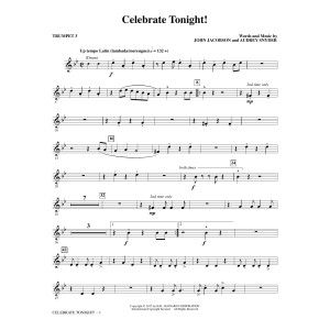 Celebrate Tonight! - Trumpet 3