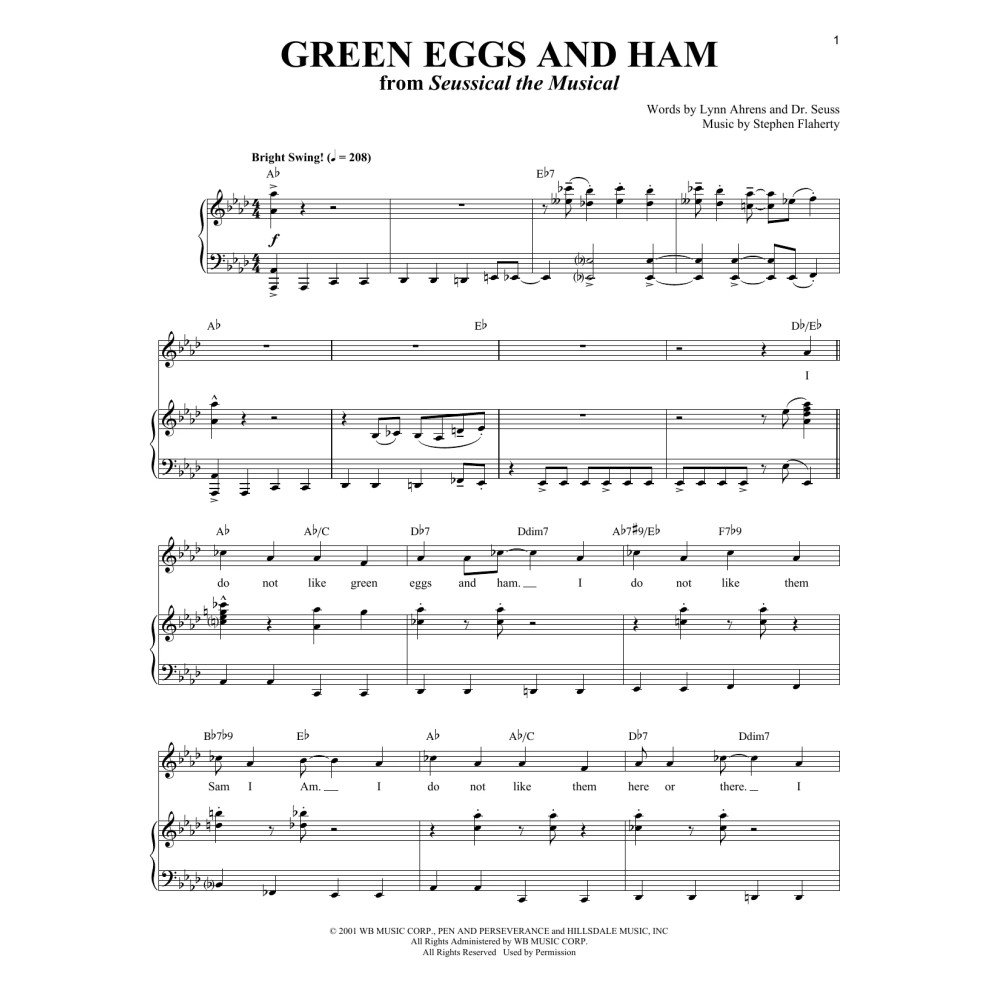 Green Eggs And Ham
