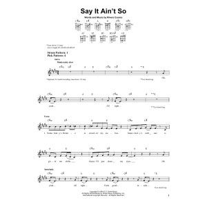 Say It Ain''t So
