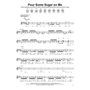 Pour Some Sugar On Me