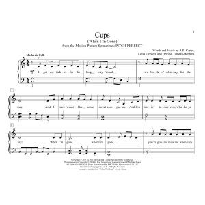 Cups (When I''m Gone)