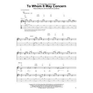 To Whom It May Concern