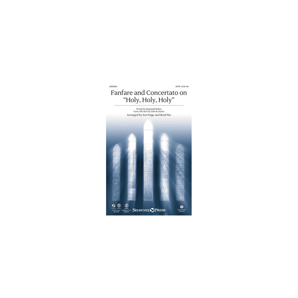 Fanfare und Concertato zu "Holy, Holy, Holy" - Bb-Trompete 1,2