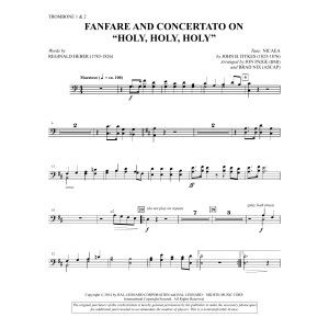 Fanfare and Concertato on "Holy, Holy, Holy" - Trombone 1 & 2