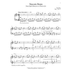 Staccato Beans (arr. Richard Walters)