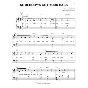 Somebody's Got Your Back (from Aladdin: The Broadway Musical)