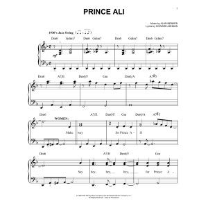 Prince Ali (from Aladdin: The Broadway Musical)
