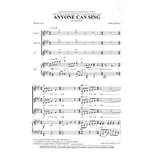 Anyone Can Sing