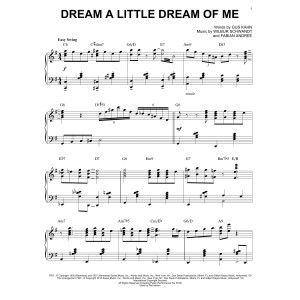 Dream A Little Dream Of Me [Jazz version] (arr. Brent Edstrom)