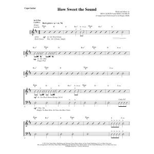 How Sweet the Sound - Capo Guitar