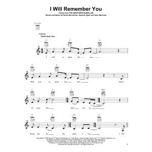 I Will Remember You